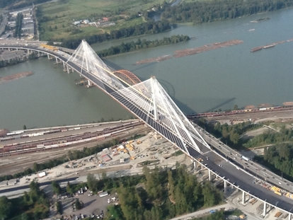Port Mann opens 3 East bound lanes Tuesday September 18th